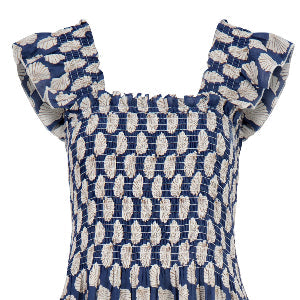 Paloma Women's Maxi Dress Shell Beach Navy