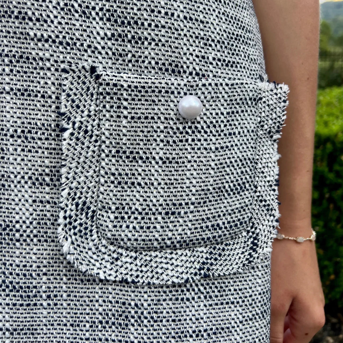 Nantucket Navy Mimi Tweed Dress