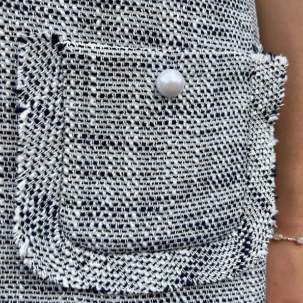 Nantucket Navy Mimi Tweed Dress