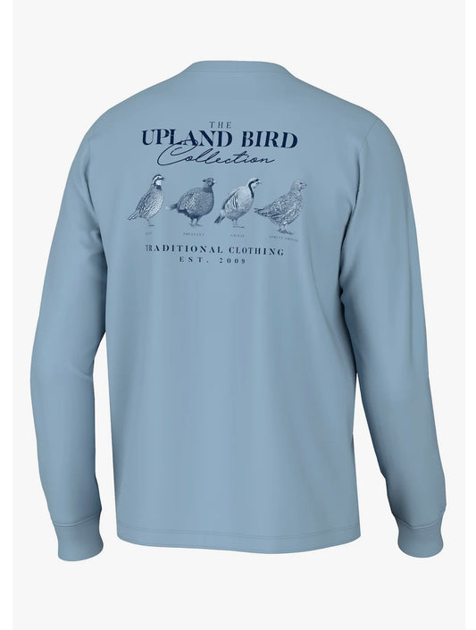Upland Bird Collection Captains Blue Tshirt