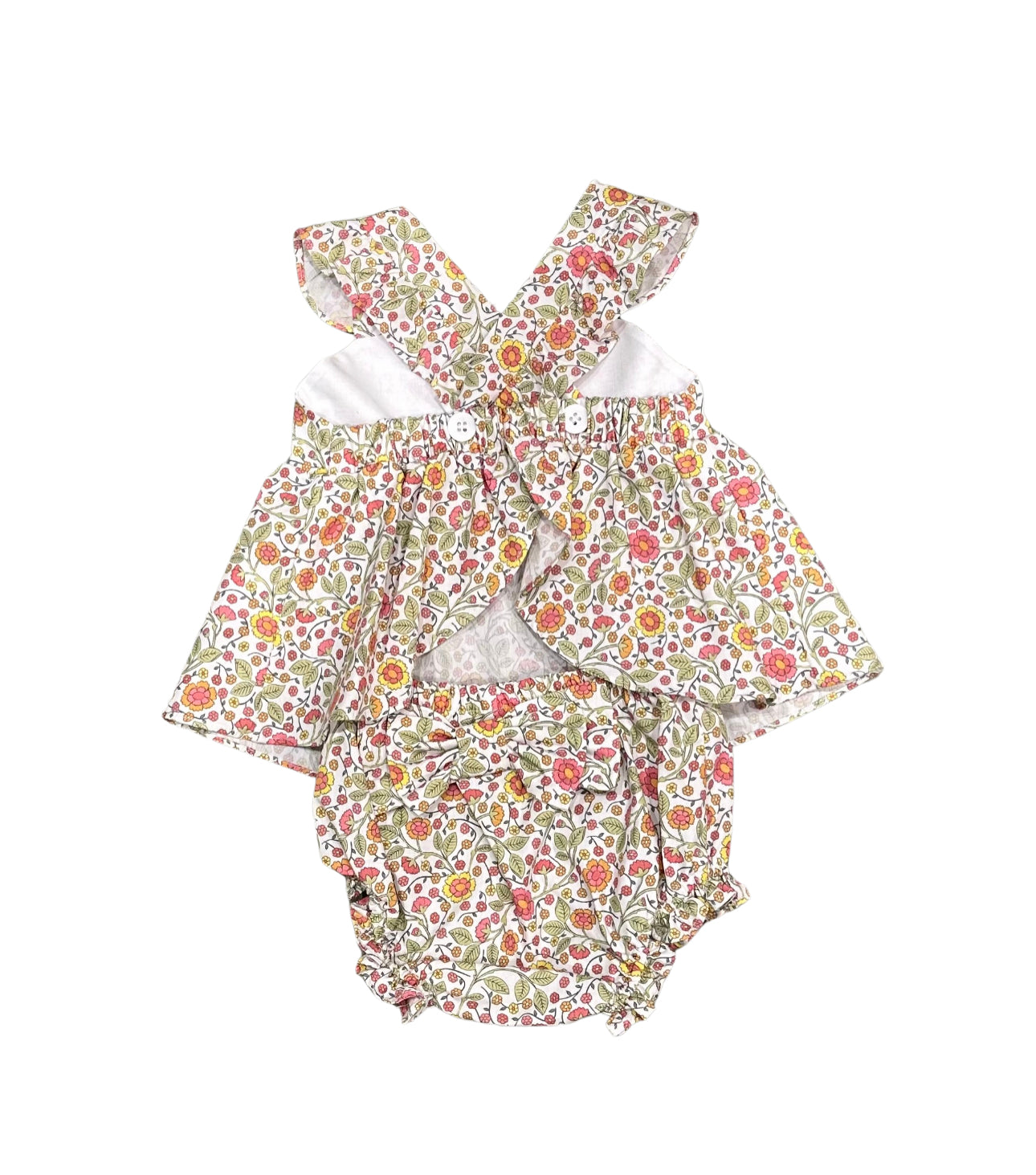 Summer Floral Bloomer Set