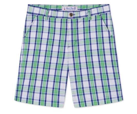 Summit Plaid Stretch Poplin Hudson Shorts