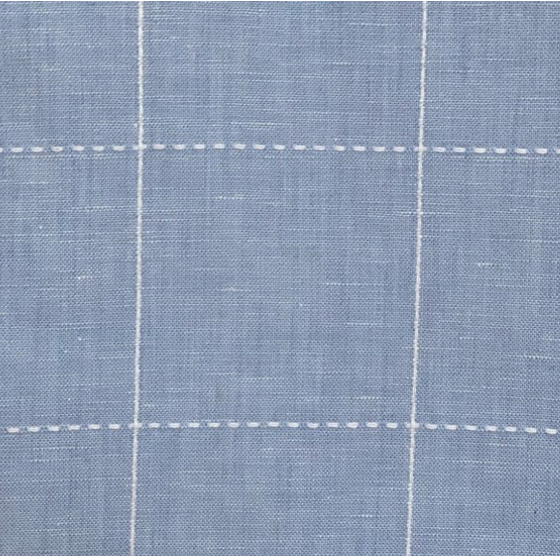 Bluff Blue Linen Shorts