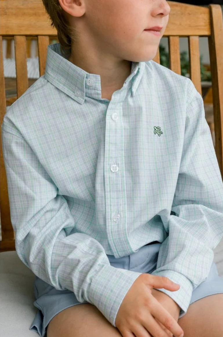 Sawgrass Plaid Button Down