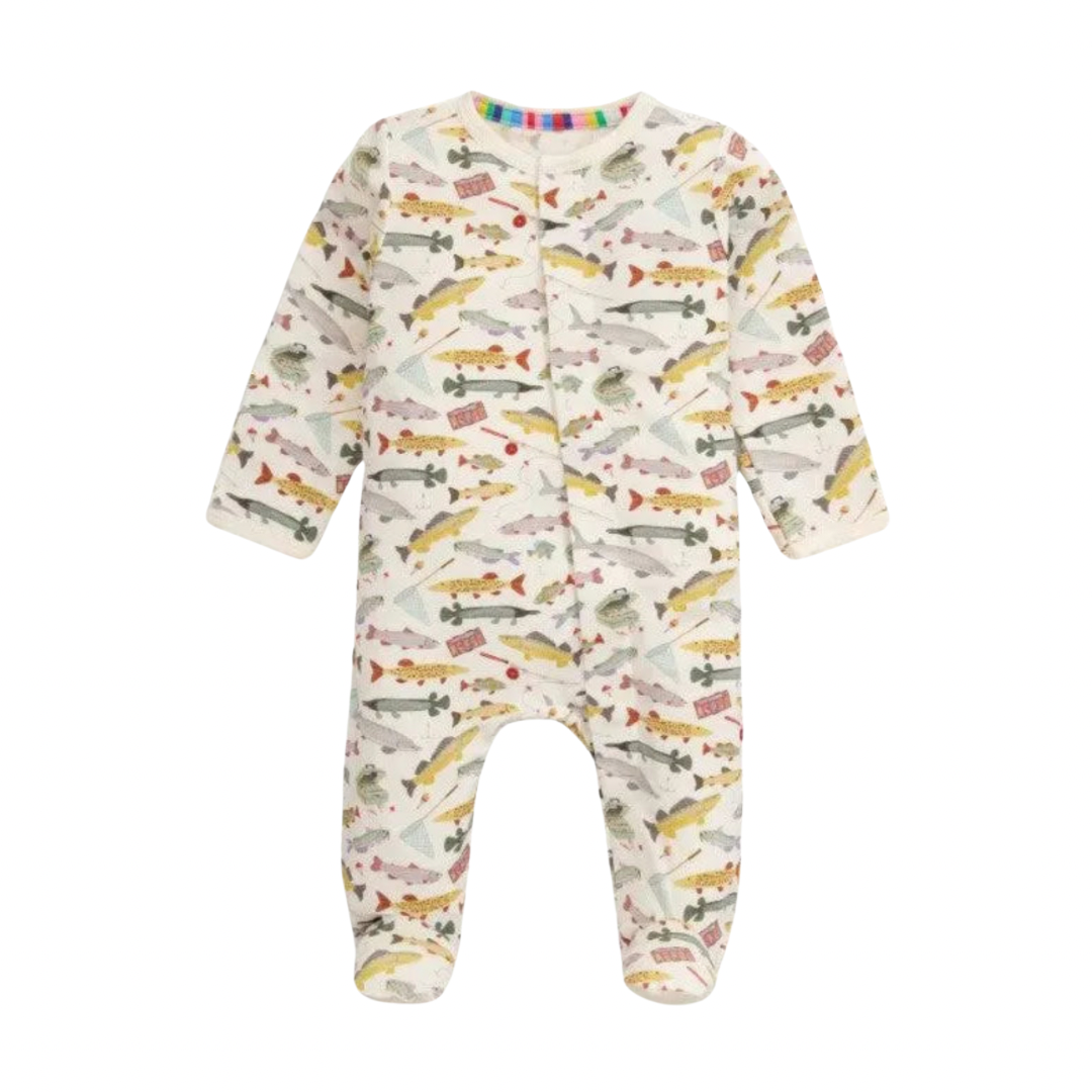Fishing Themed Footie Pajamas