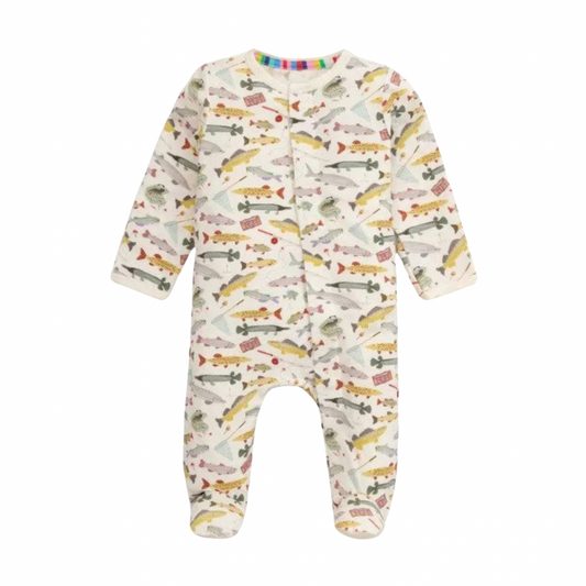 Fishing Themed Footie Pajamas