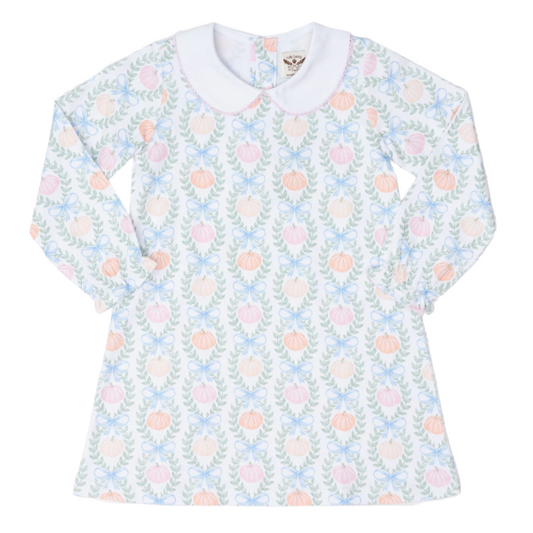 Presley Kait Pumpkin Block Dress