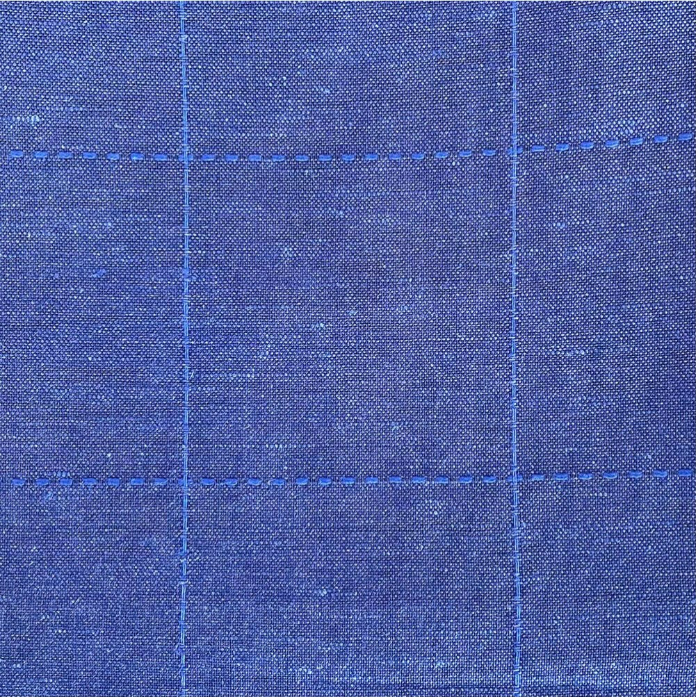 Foley Beach Blue Sweetgrass Linen Shorts