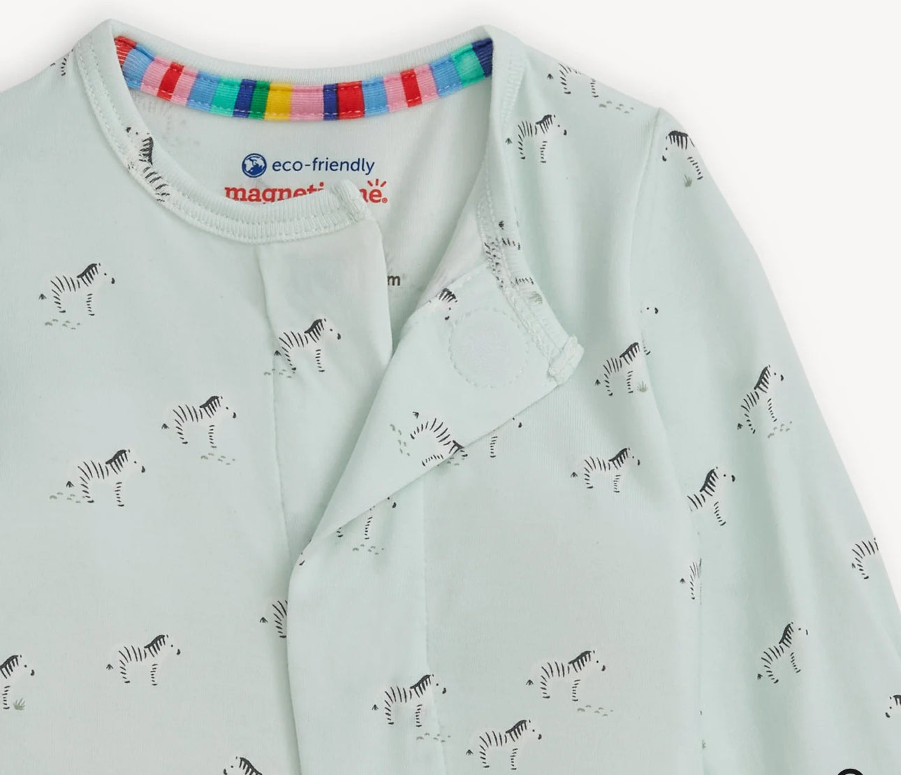 Teal Savannah Plains Footie Pajamas