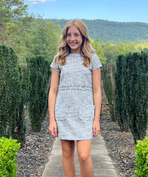 Nantucket Navy Mimi Tweed Dress