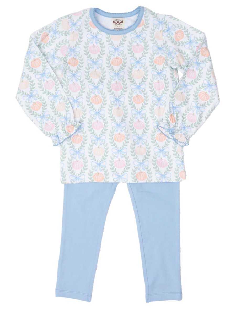 Mary Reese Pumpkin Block Legging Set