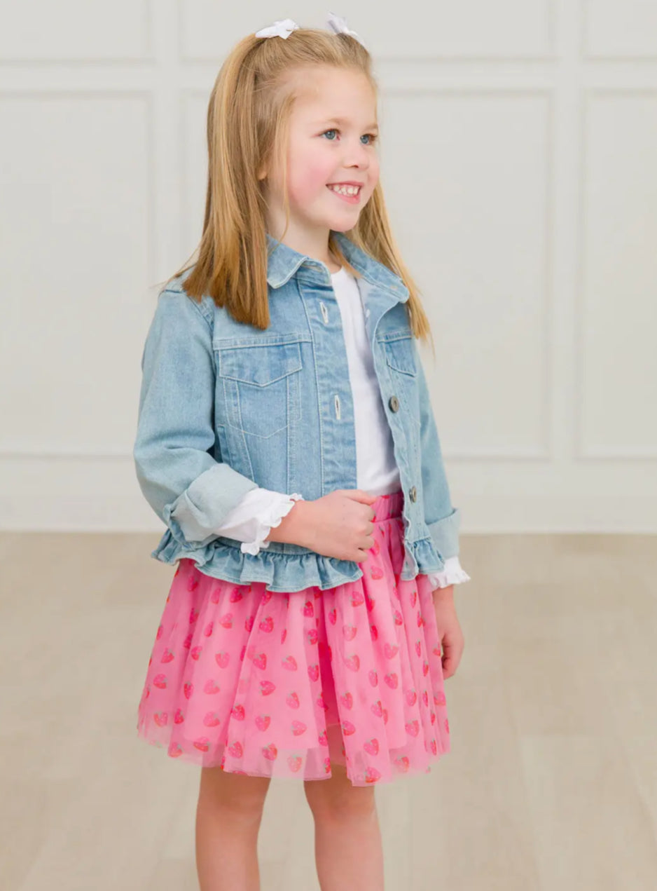 Berry Cute Tulle Skirt