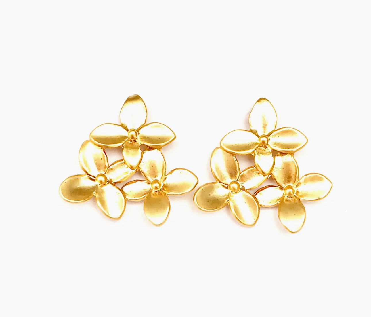 Bohemian Flower Stud Earrings
