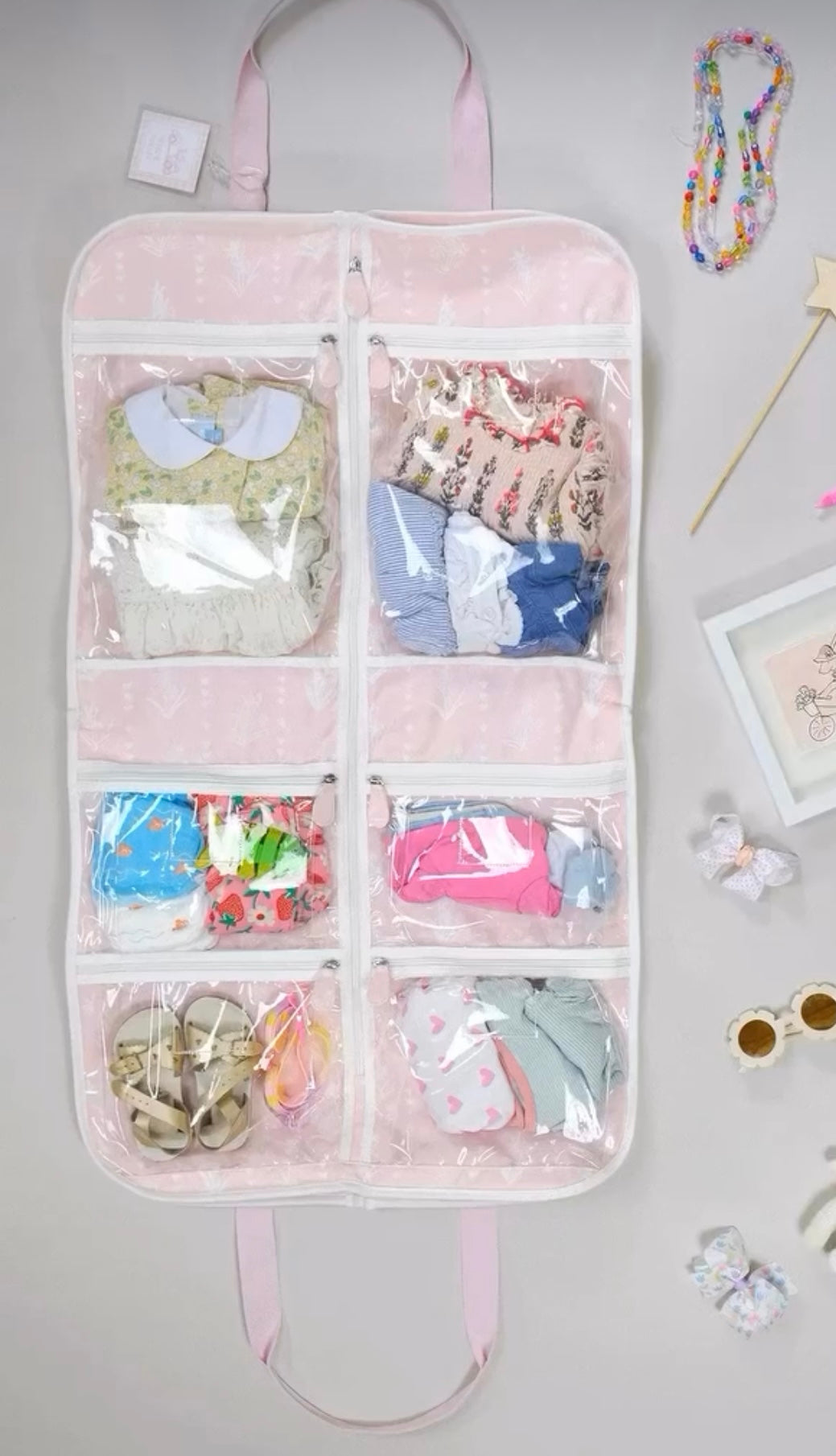 Bitty Green Travel Bag