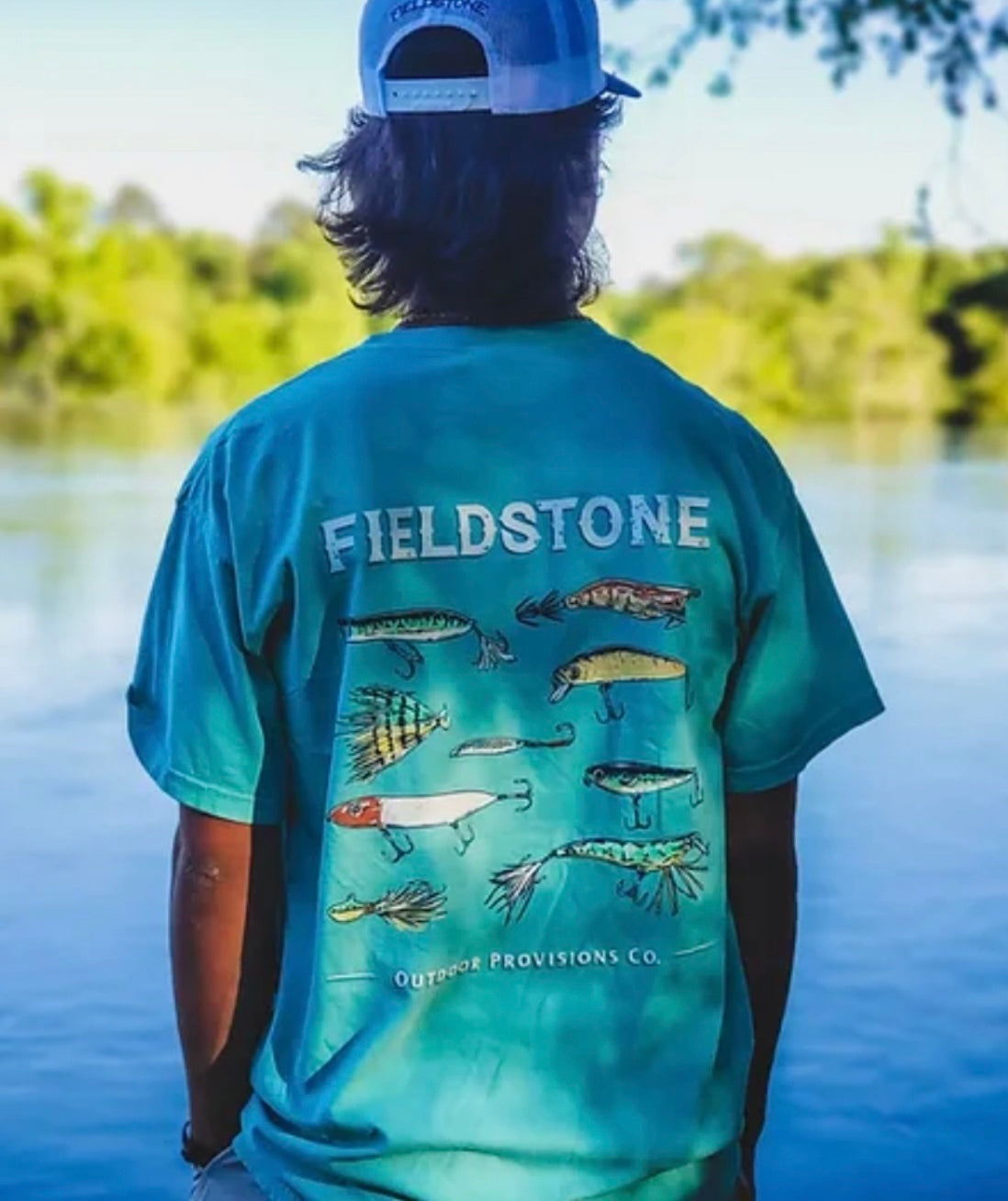 Fieldstone Youth Fishing Lures T-shirt