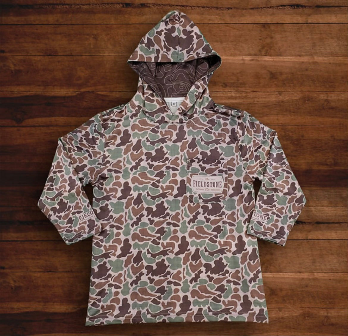 Dry-fit Lightweight Camo Hoodie