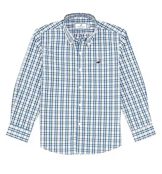 Properly Tied Mallard Plaid Sportshirt