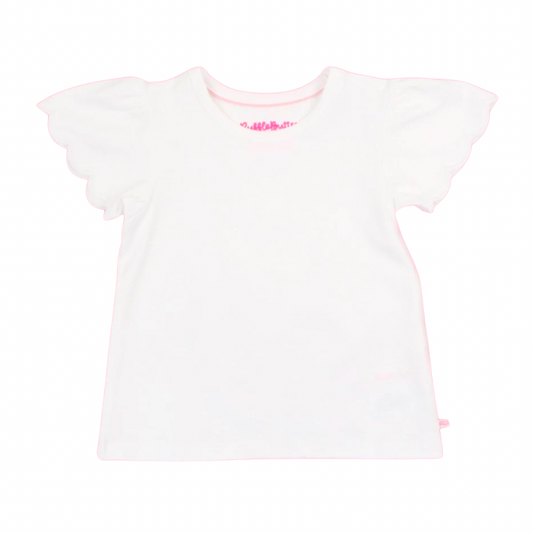 Short Sleeve Scallop Tee