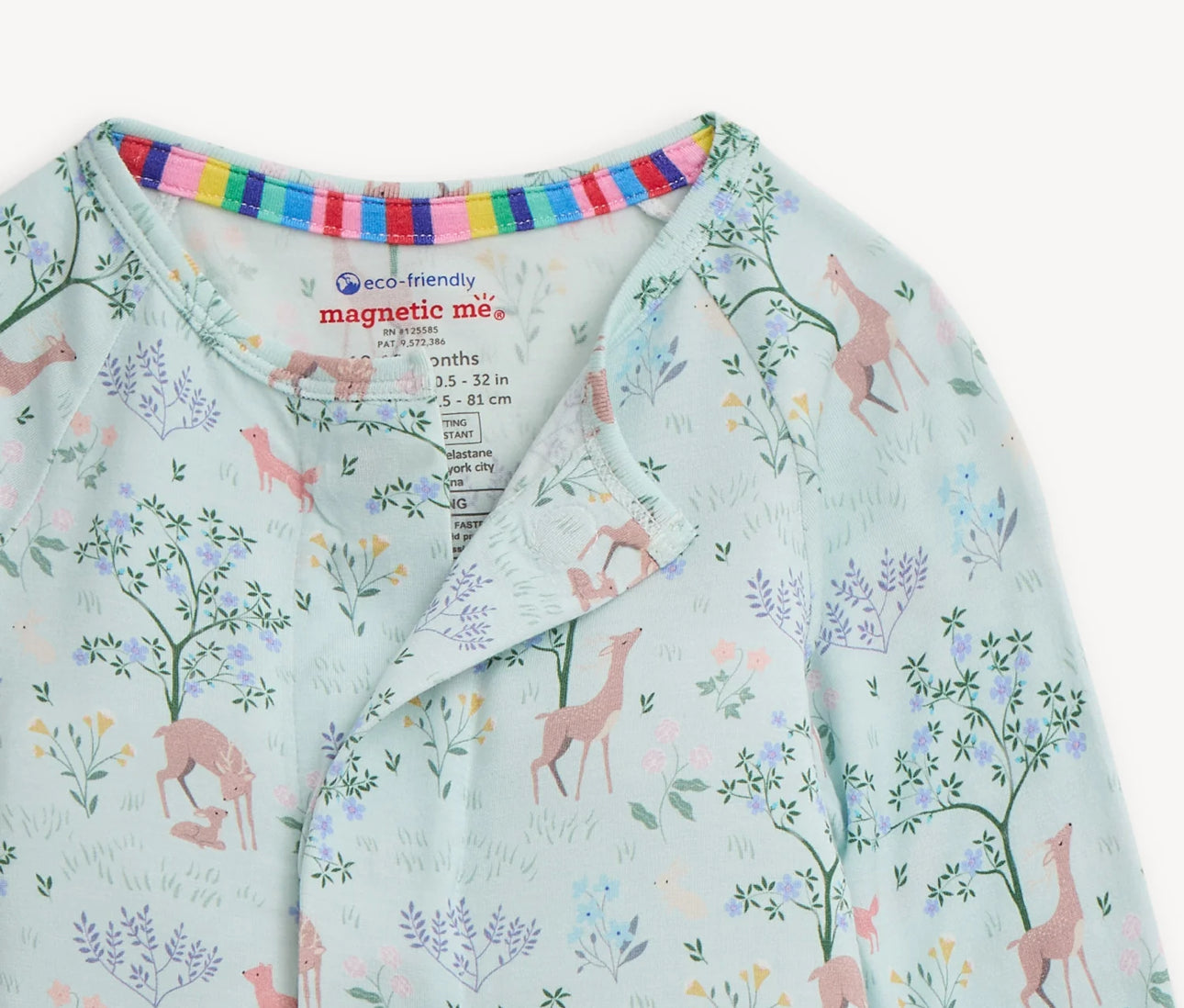 Love You Deerly Magnetic Coverall Pajama