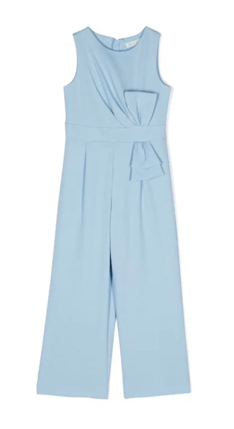 Abel and Lula Light Blue Wideleg Jumpsuit