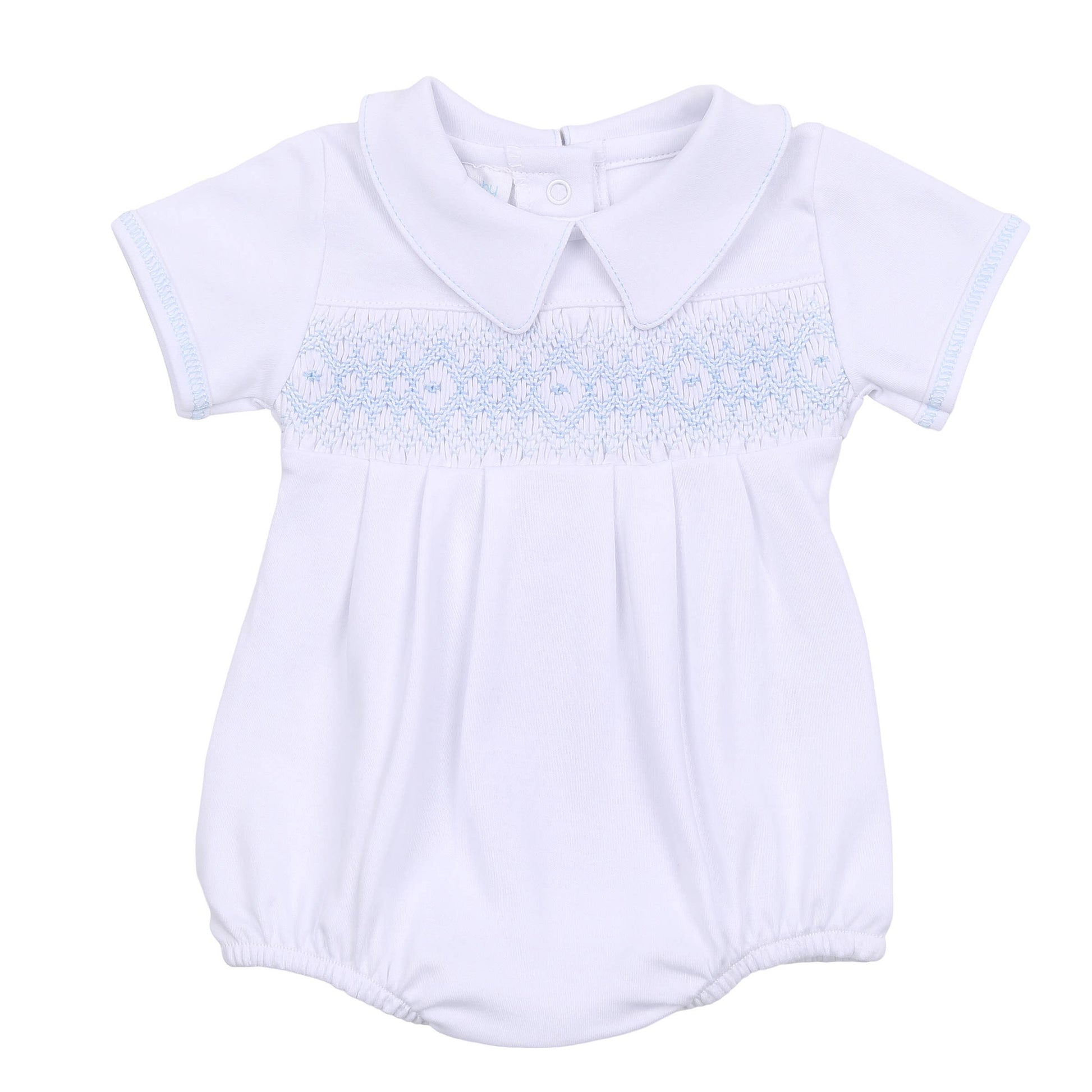 Magnolia Baby Boy Smocked Bubble