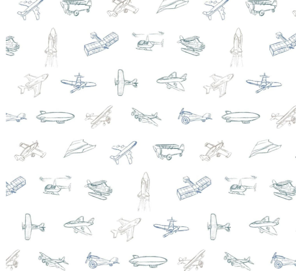 Airplanes Footie Pajamas