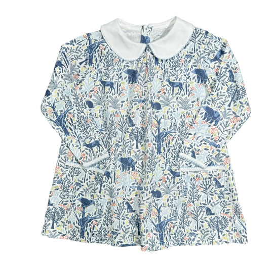 Woodland Animals Pocket Dress