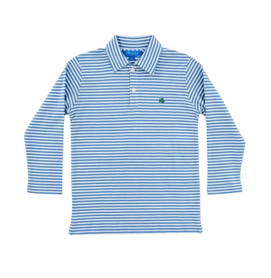 Bailey Boys Long Sleeved Striped Polo