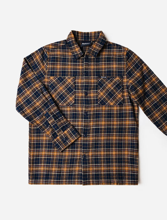 Barbour Boys Flannet Alderton Plaid Shirt