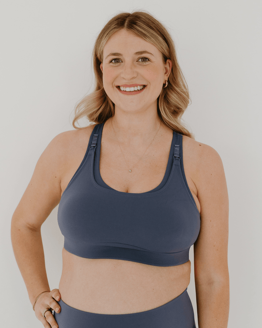 AXK CORE Full Support Nursing Bra - Blue