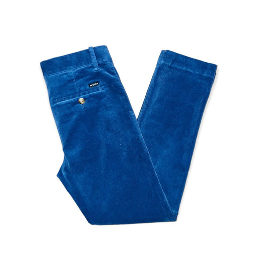 Brown Bowen Brackish Blue Corduroy Palmetto Pants