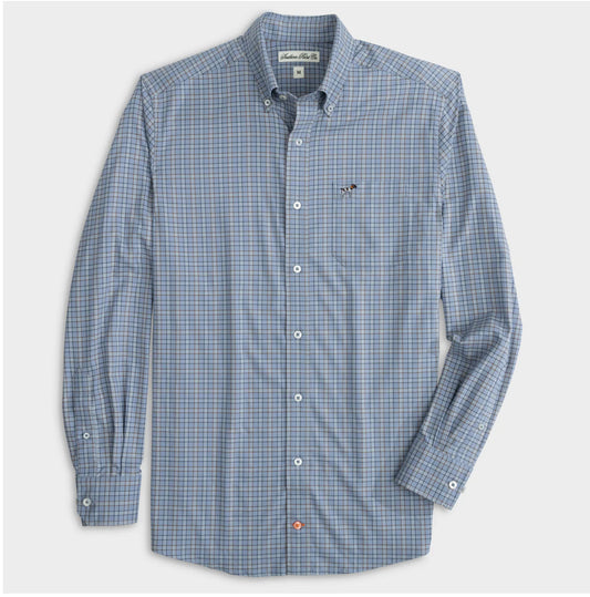 Morton Plaid Stretch Hadley Button Down