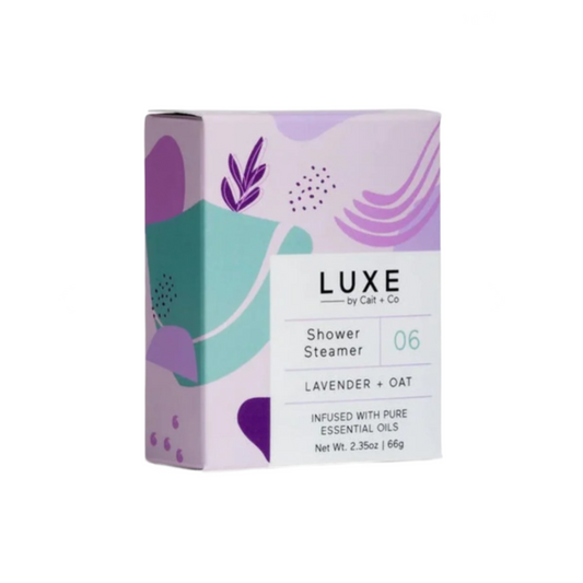 Cait and Co Luxe Lavender Oat Shower Steamer
