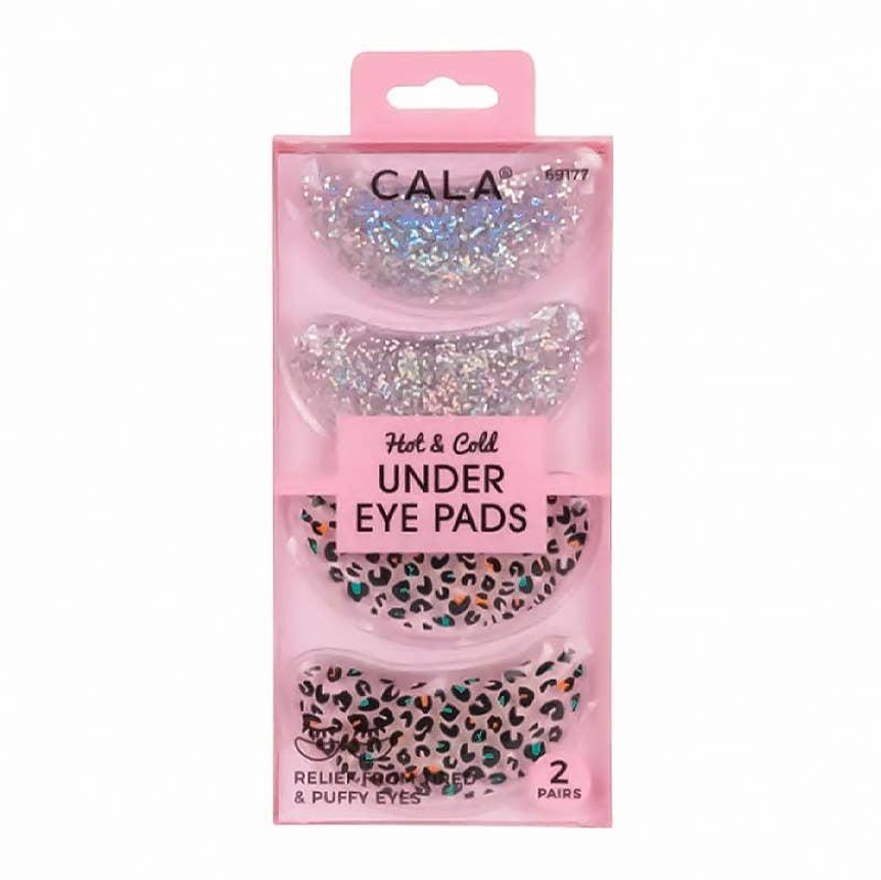 Cala Hot and Cold Under Eye Pads, Animal Print and Glitter