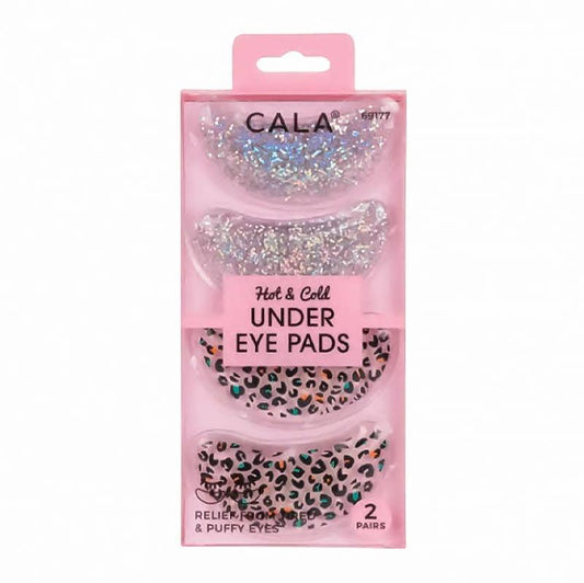 Cala Hot and Cold Under Eye Pads, Animal Print  and Glitter