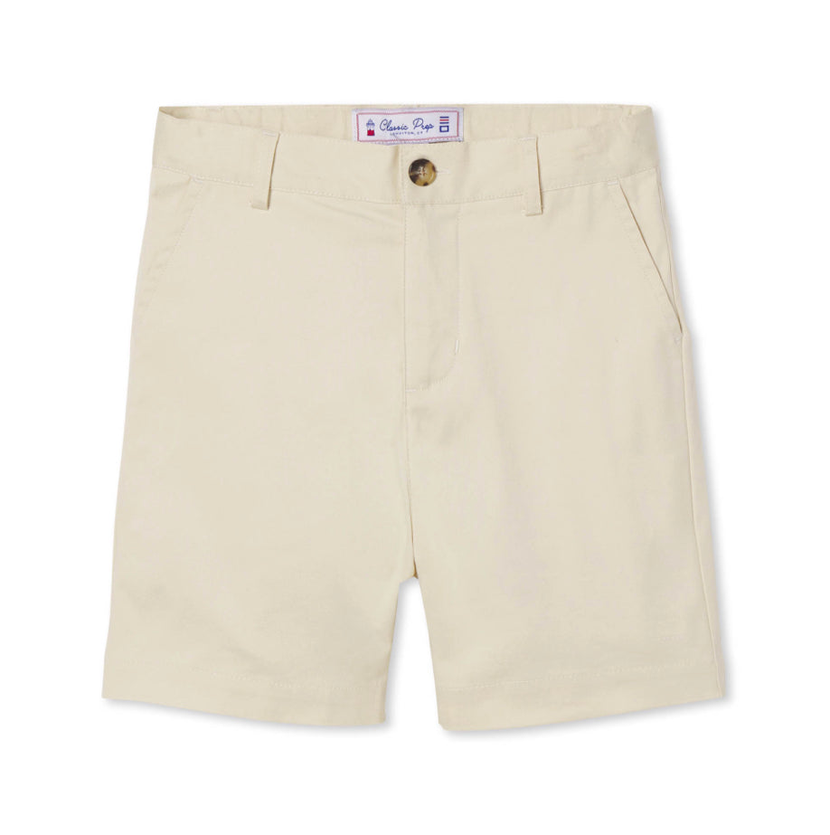 Boys Khaki Twill Shorts