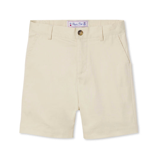 Boys Khaki Twill Shorts