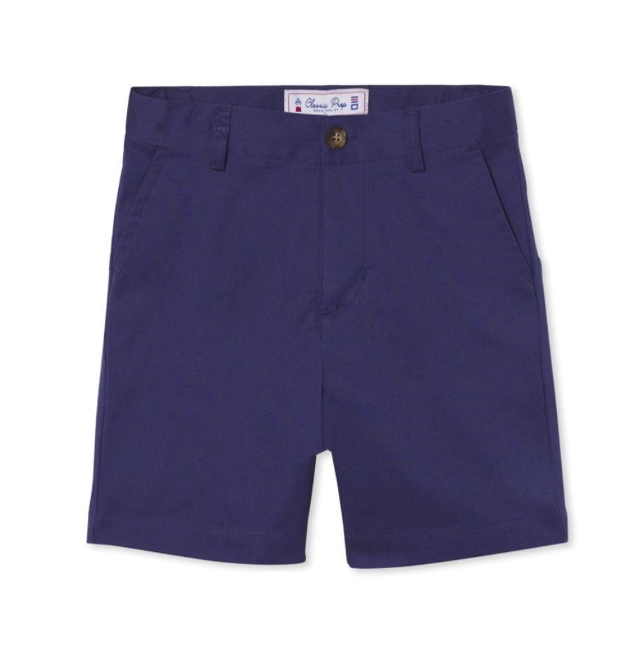 Classic Prep Blue Ribbon Hudson Stretch Twill Shorts
