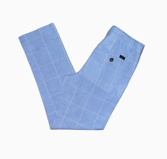 Palmetto Bluff Blue Linen Palmetto Pants