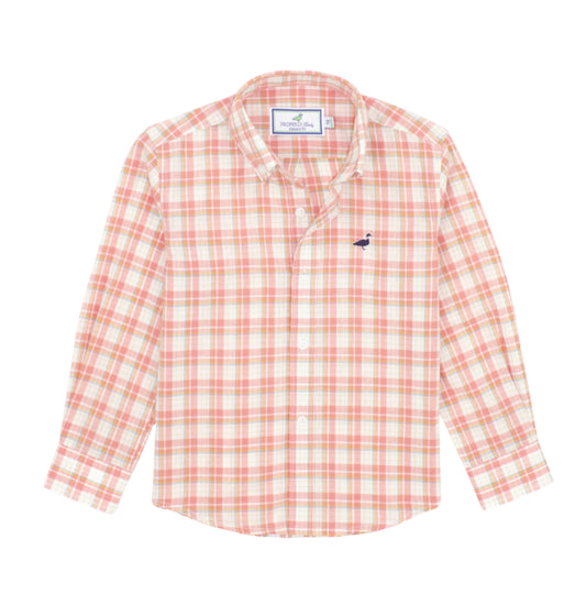 Properly Tied Terra Cotta Sportshirt