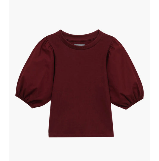 DL1961 Kayla Ruby Puff Sleeve Top