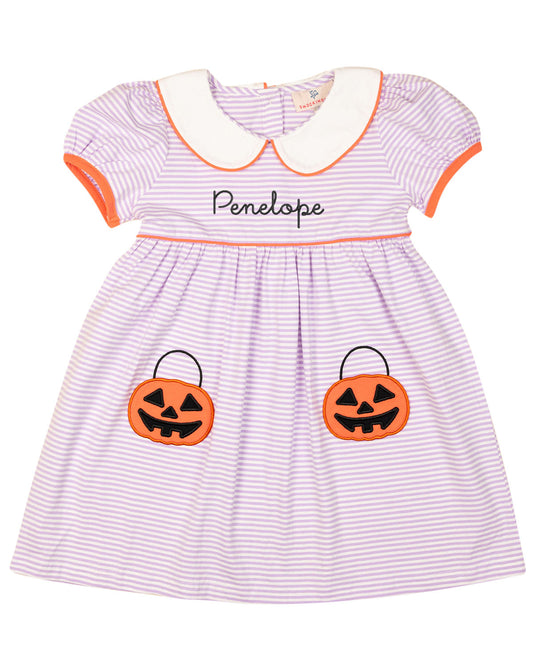 Jack O' Lantern Pocket Dress