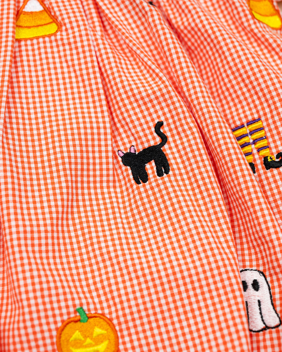 Spooky Embroidered Halloween Bubble