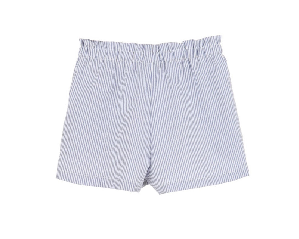 Blue Striped Anne Short