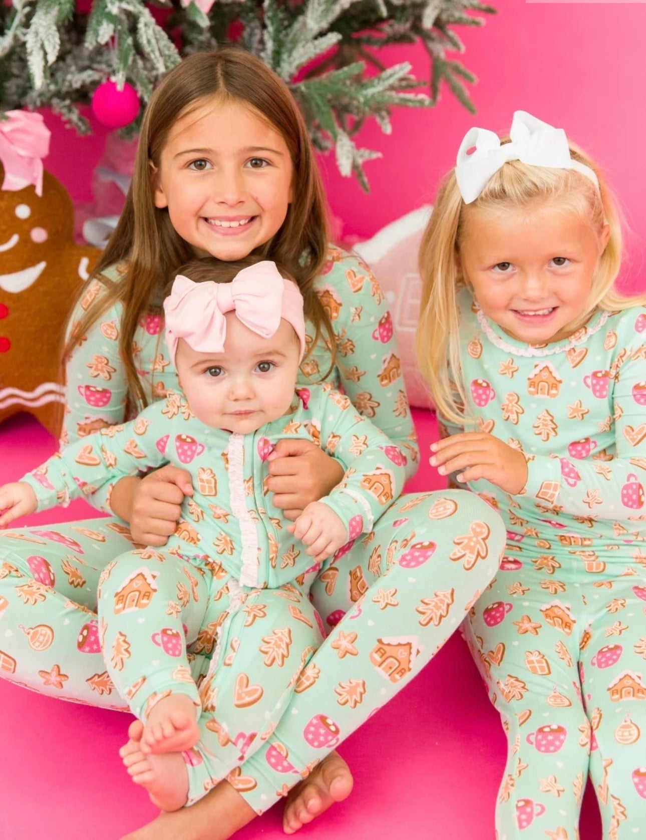 Gingerbread Bamboo Pajama Set