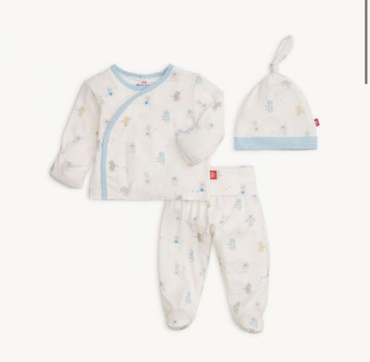 Blue Baby Beats Modal Kimono Set