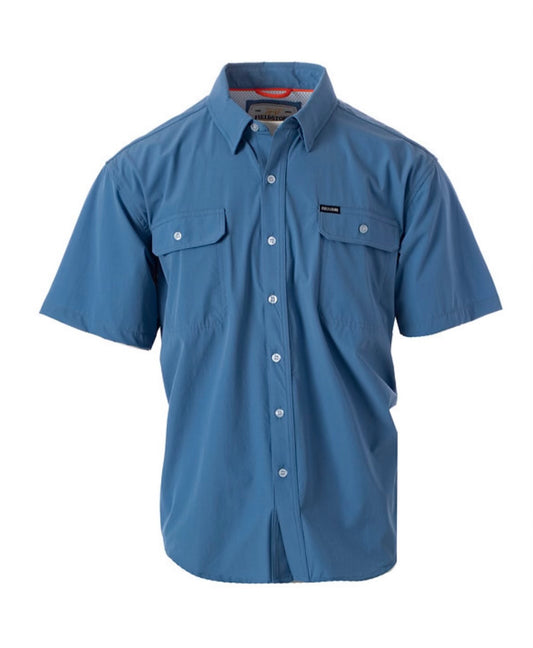Fieldstone Youth Blue Sportsman Shirt