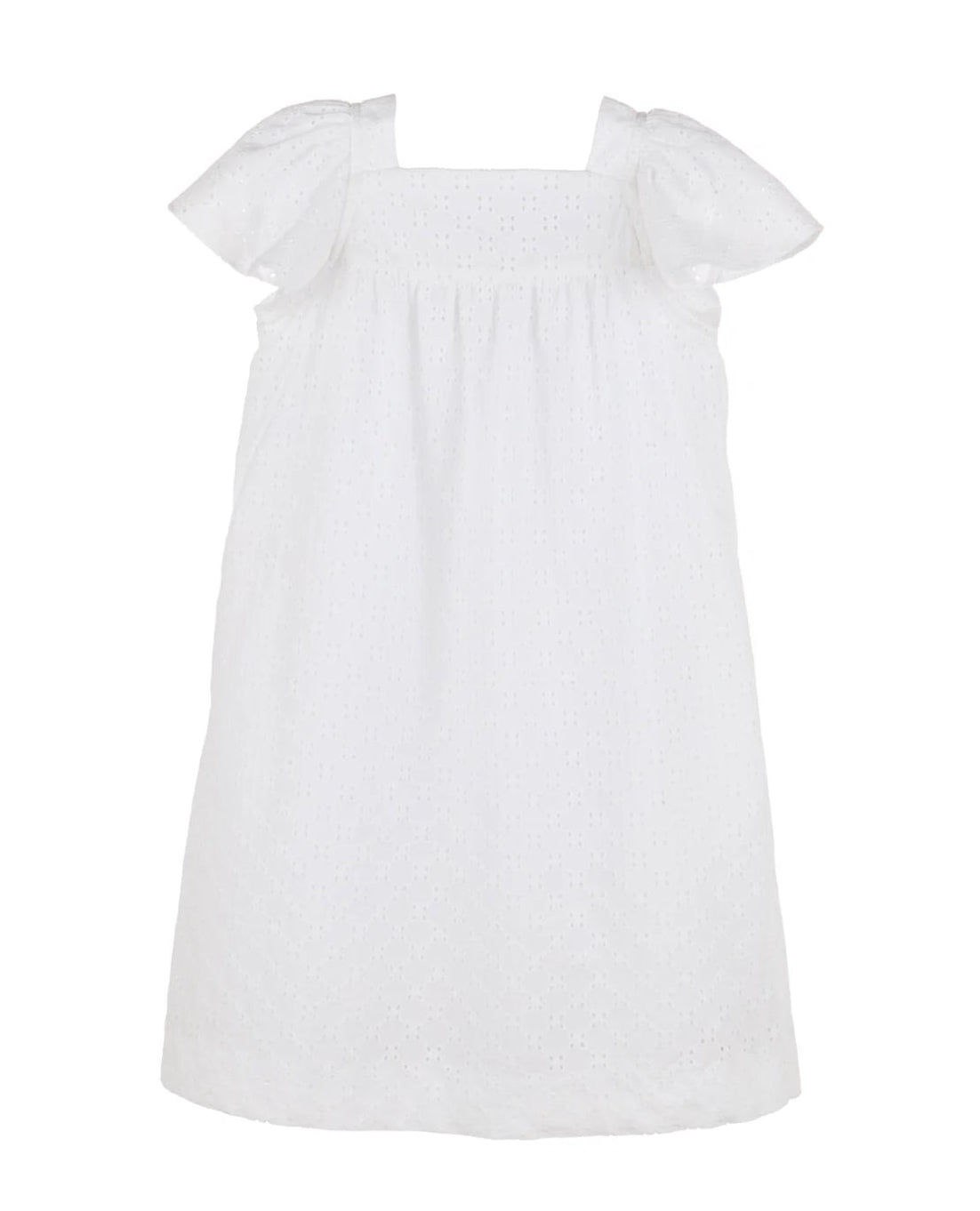 Gabby Girls White Eyelet Emma Dress