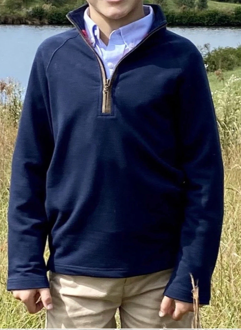 Bulls Bay Blue Habersham Half Zip