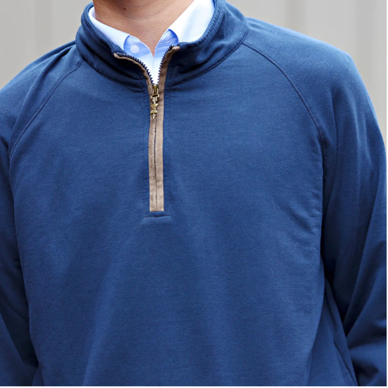 Bulls Bay Blue Habersham Half Zip